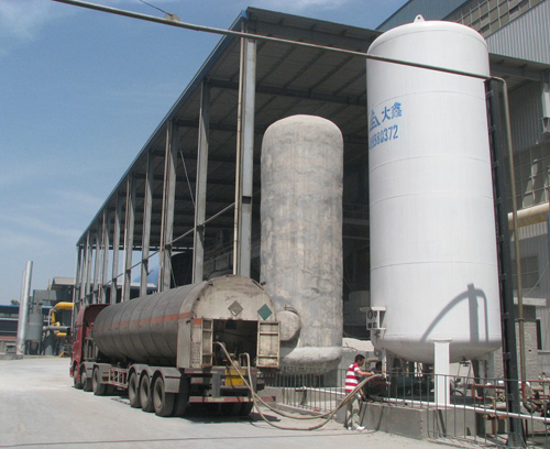 工業(yè)氣體供應(yīng)商的氣瓶運(yùn)輸